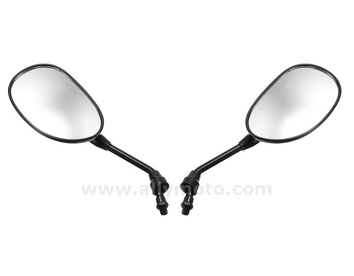 88 Adjustable Degrees Universal Motorcycle Bar End Rear Rearview Mirrors Anti-Glare Handlebar Side